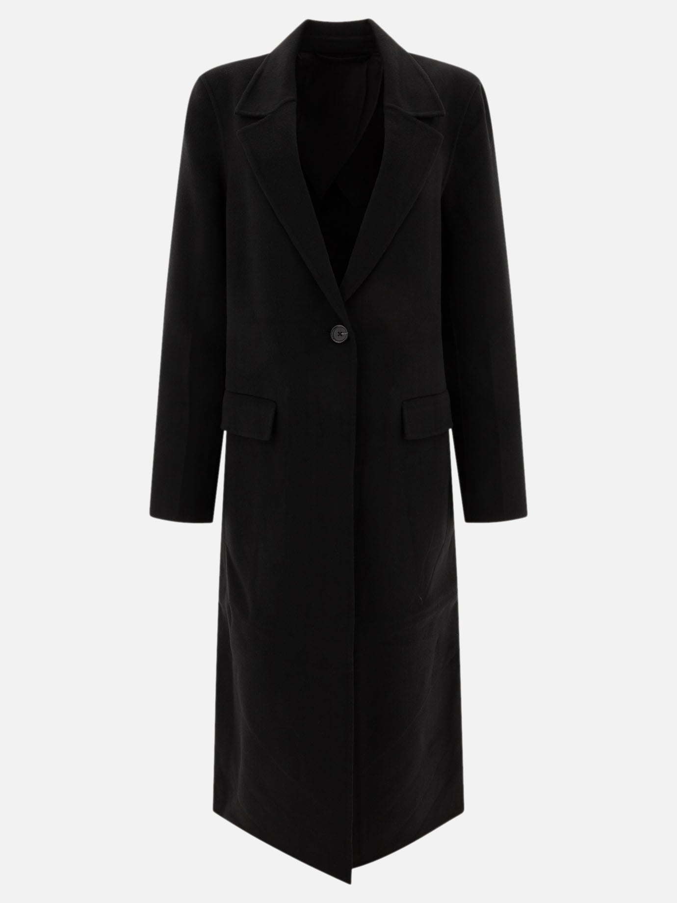 Toteme Cappotto classico 12280460_40 Black thumbnail_1