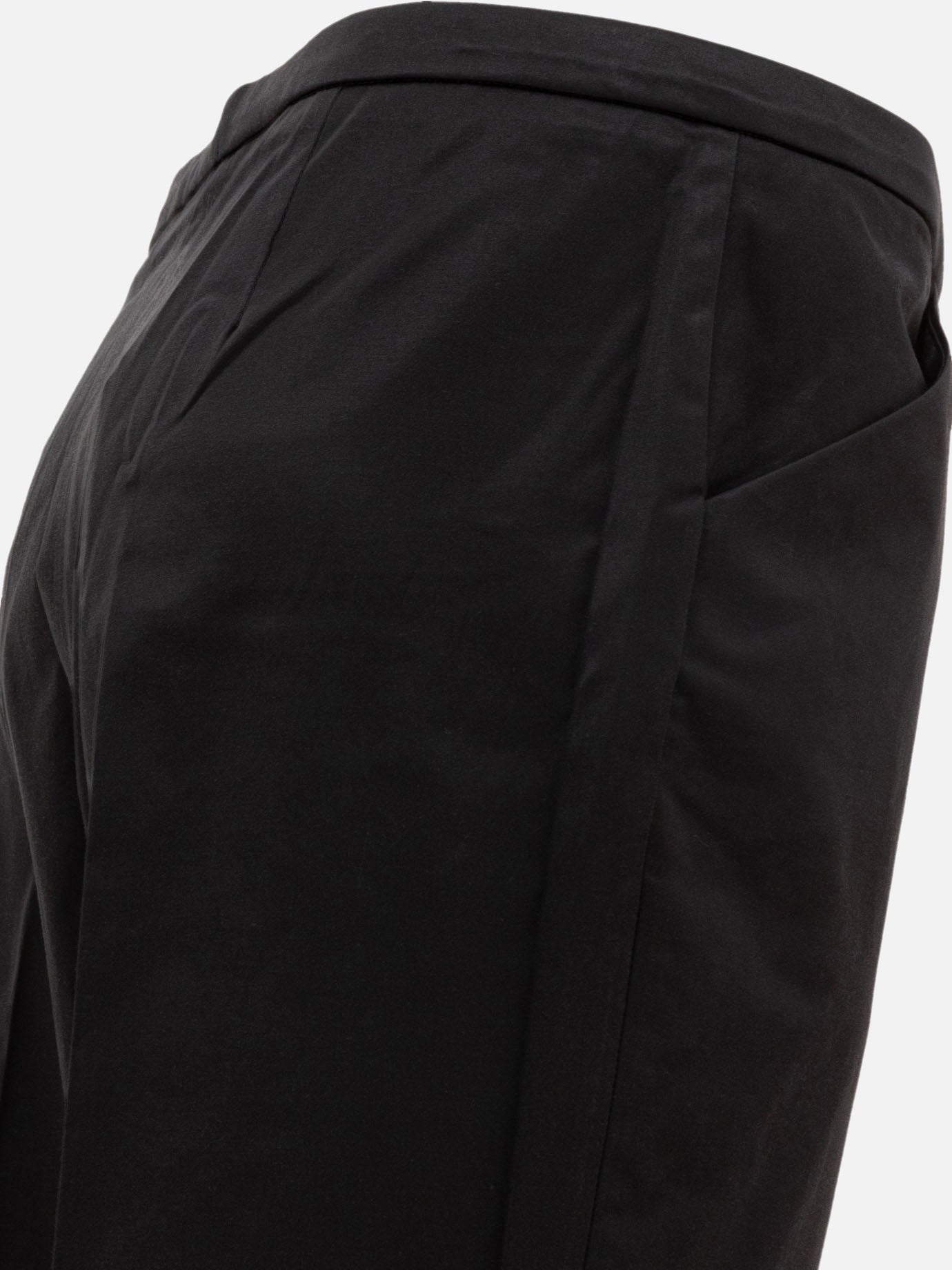 Toteme Pantaloni cropped 17198911_36 Black thumbnail_4