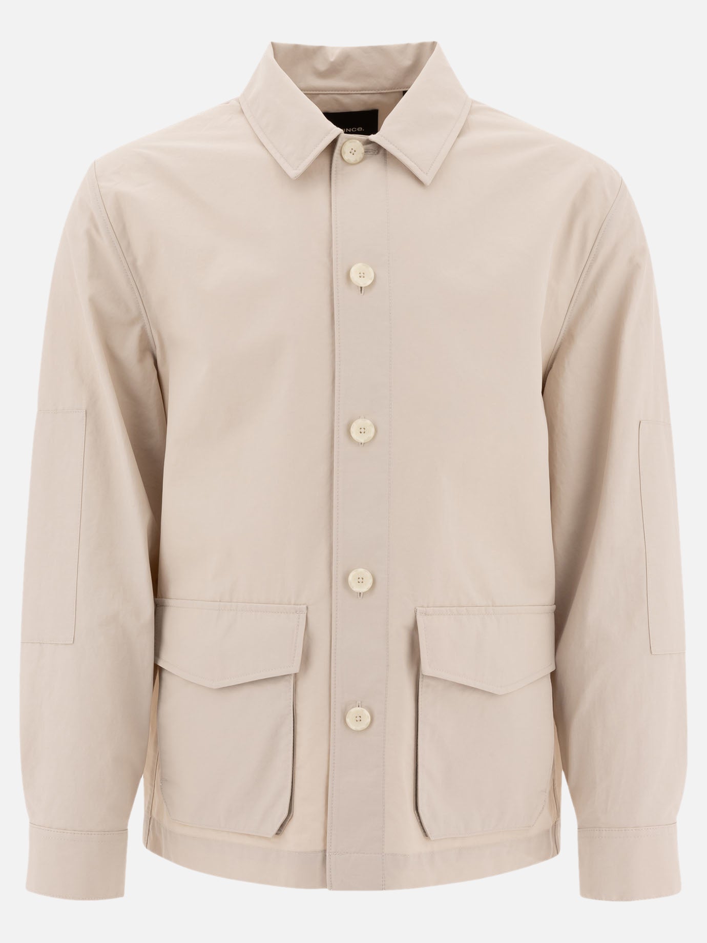 Giacche overshirt Solid colour  Beige - Vince Uomo | PDP | VIETTI Online Store | Zoom-Modal
