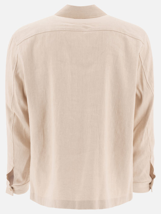 Giacche overshirt Solid colour  Beige - Vince Uomo | PLP | VIETTI Online Store | 2
