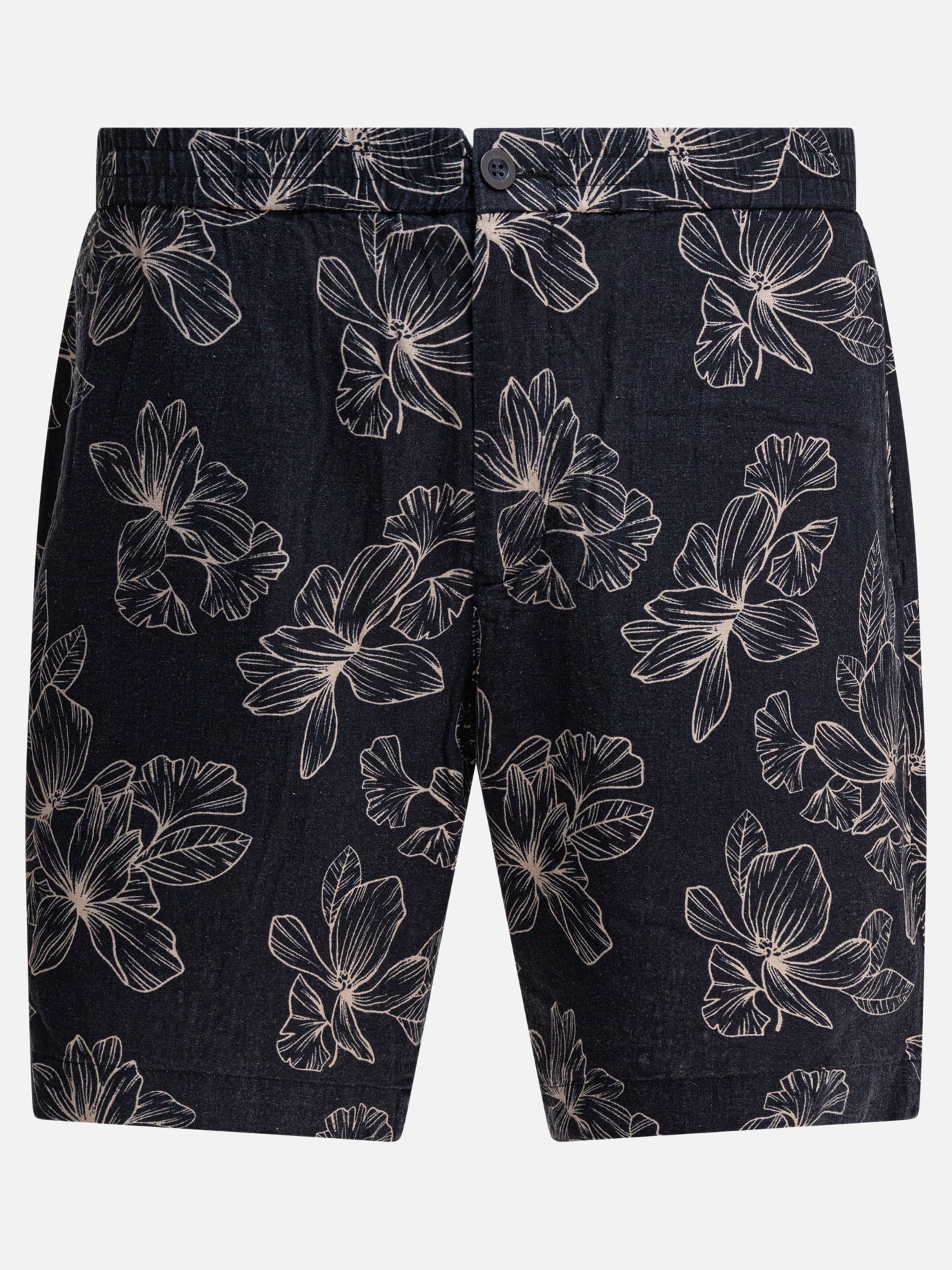 Short cinque tasche Floral  Blu - Vince Uomo | PDP | VIETTI Online Store | Zoom-Modal
