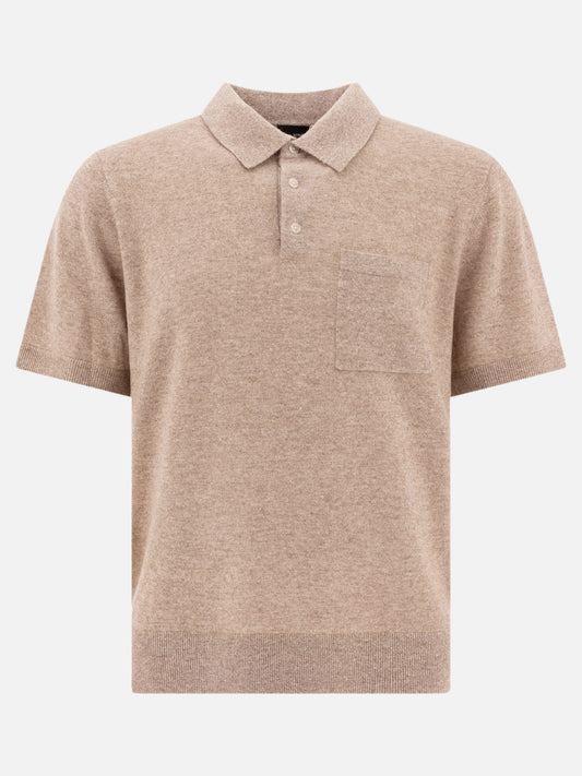 Vince Polo in lino, lana e chashmere 18568630_S Beige 1