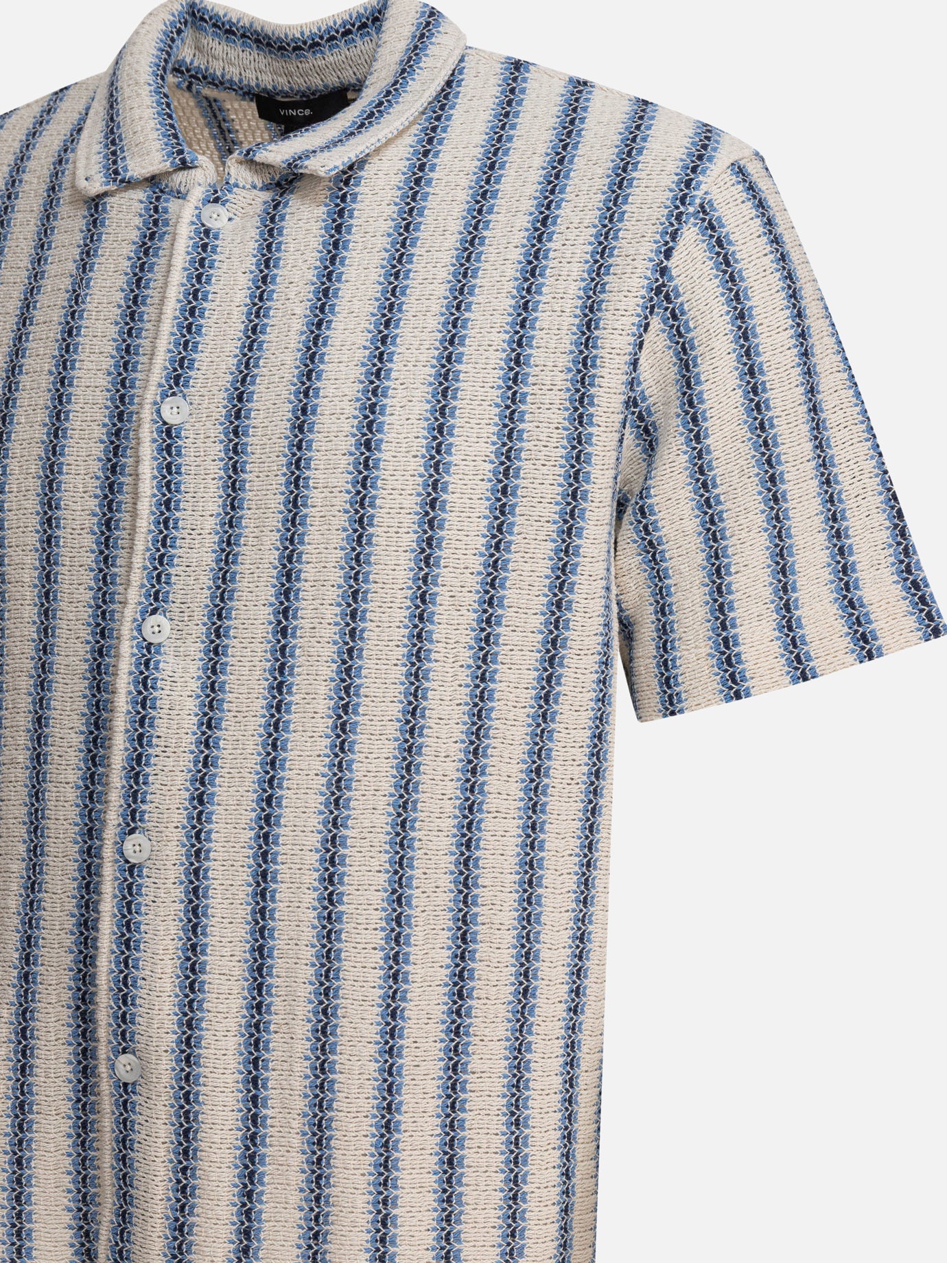 Camicie casual Striped  Azzurro - Vince Uomo | PDP | VIETTI Online Store | thumbnail_4