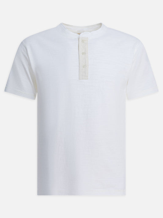 Crewneck t-shirts Solid colour  White - Buzz Rickson's Men | PDP | VIETTI Online Store 
