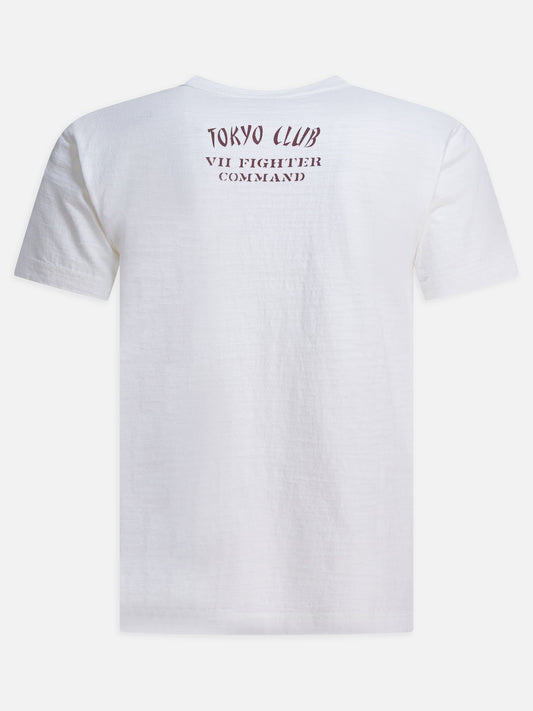 Crewneck t-shirts Print  White - Buzz Rickson's Men | PLP | VIETTI Online Store | 2
