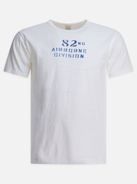 Crewneck t-shirts Print  White - Buzz Rickson's Men | PLP | VIETTI Online Store 
