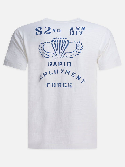 Crewneck t-shirts Print  White - Buzz Rickson's Men | PLP | VIETTI Online Store | 2
