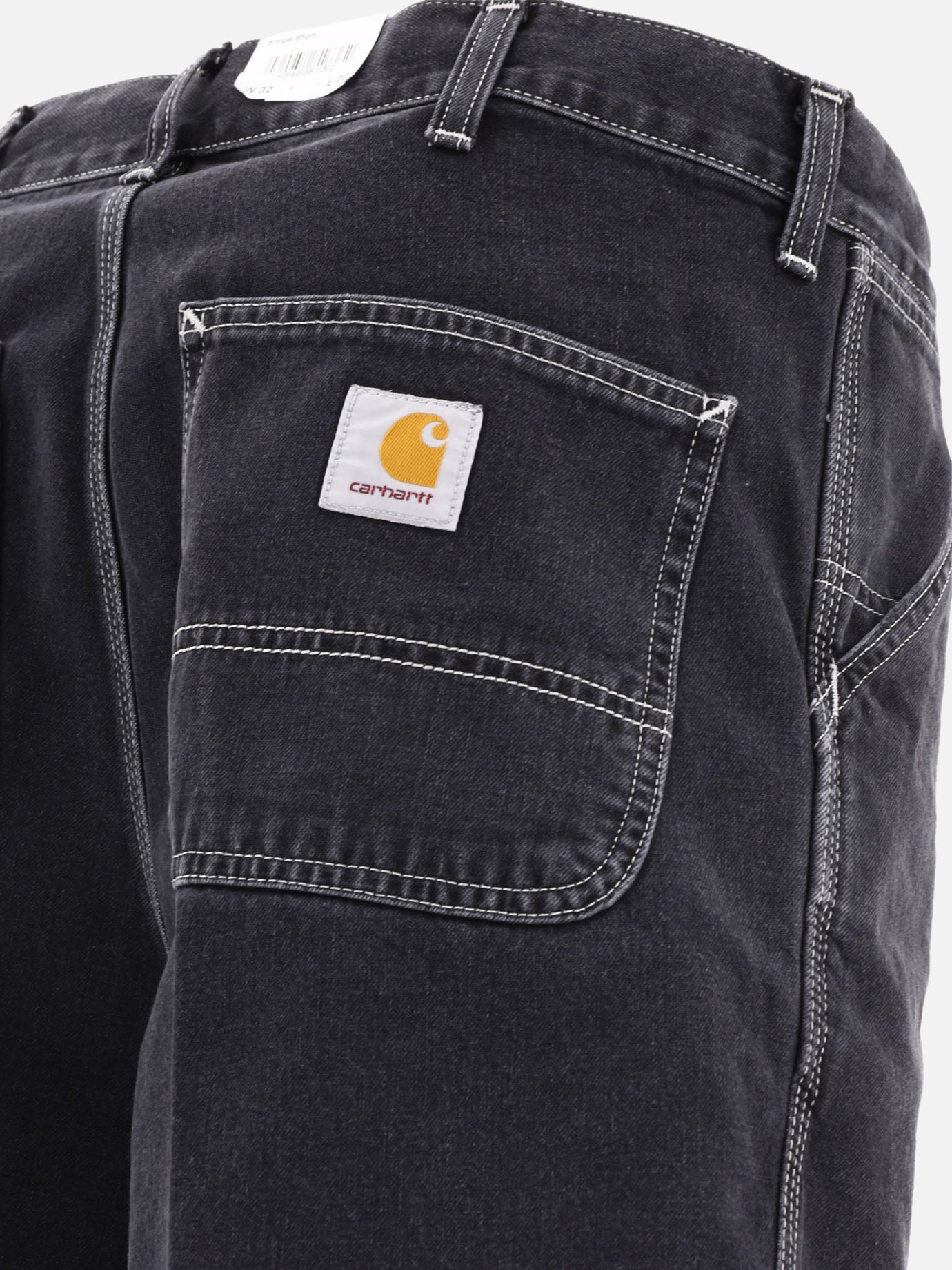 Carhartt WIP Short &quot;Simple&quot; 28077199_30 Black thumbnail_4