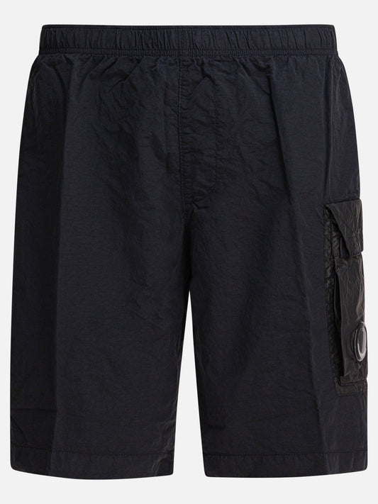 Short da mare Solid colour  Nero - C.P. Company Uomo | PLP | VIETTI Online Store 
