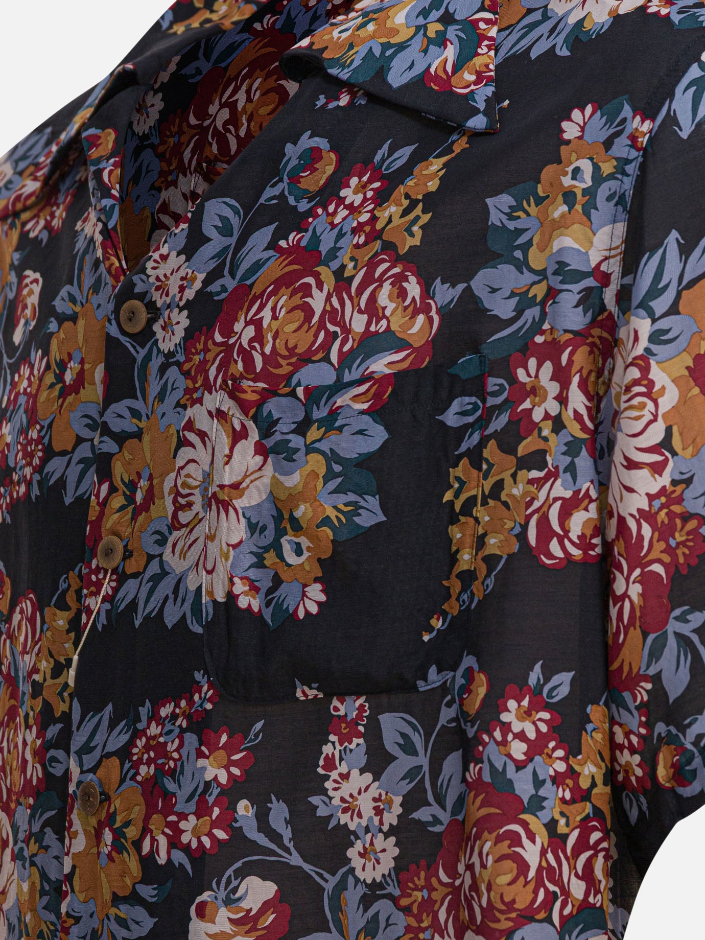 Casual shirts Floral  Black - KAPITAL Men | PDP | VIETTI Online Store | thumbnail_4