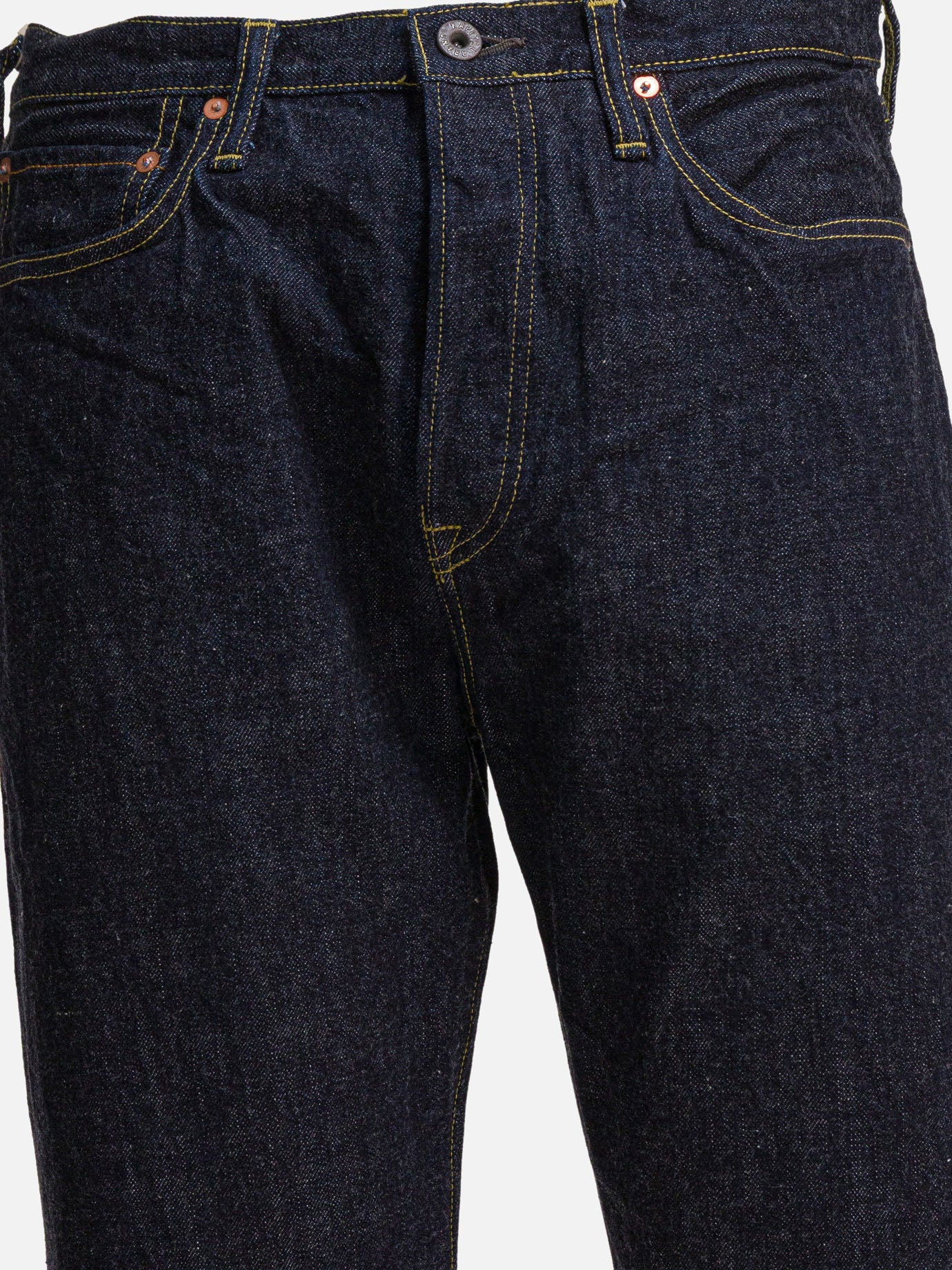 Straight-leg jeans Solid colour  Blue - KAPITAL Men | PDP | VIETTI Online Store | thumbnail_3