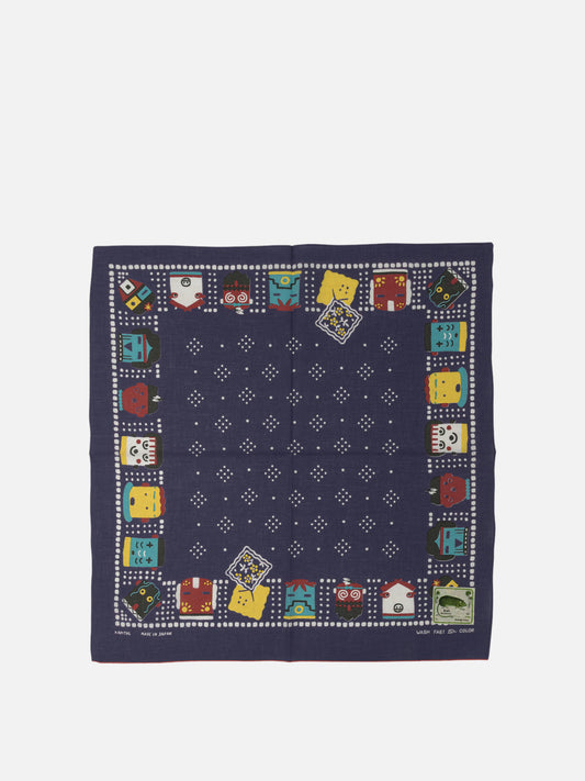 Silk scarves 100% cotton  Blue - KAPITAL Men | PLP | VIETTI Online Store 
