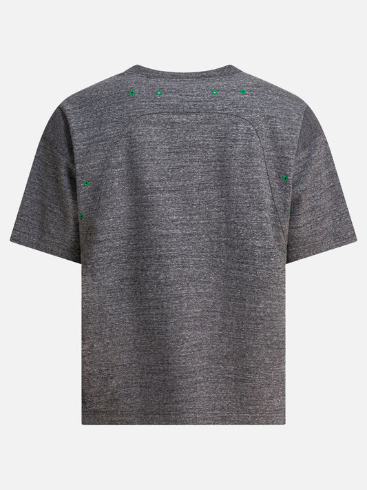 T-shirt girocollo Solid colour  Grigio - KAPITAL Uomo | PDP | VIETTI Online Store | 2
