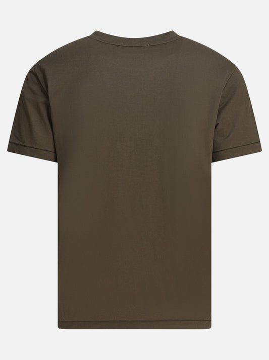 T-shirt girocollo Logo  Verde - Stone Island Uomo | VIETTI Online Store | 2

