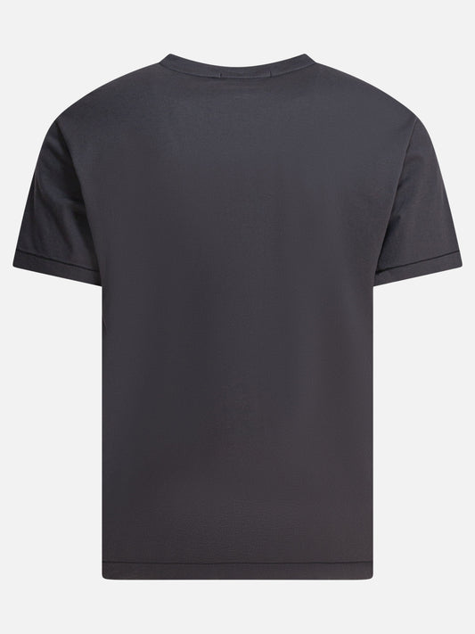 T-shirt girocollo Logo  Grigio - Stone Island Uomo | VIETTI Online Store | 2
