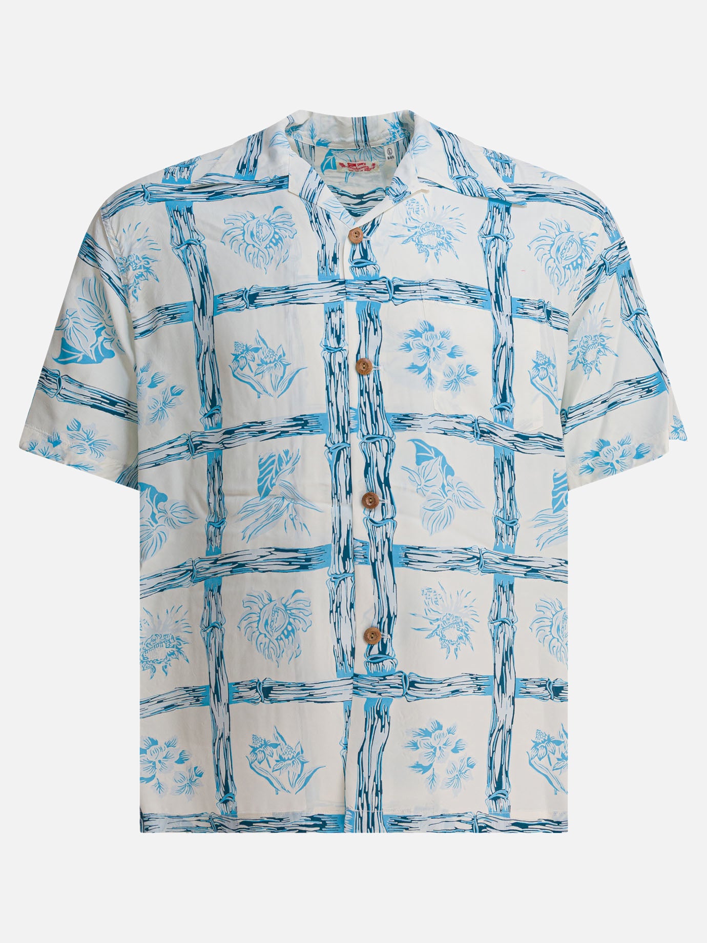 Casual shirts Floral  Light blue - Sun Surf Men | PDP | VIETTI Online Store | Zoom-Modal
