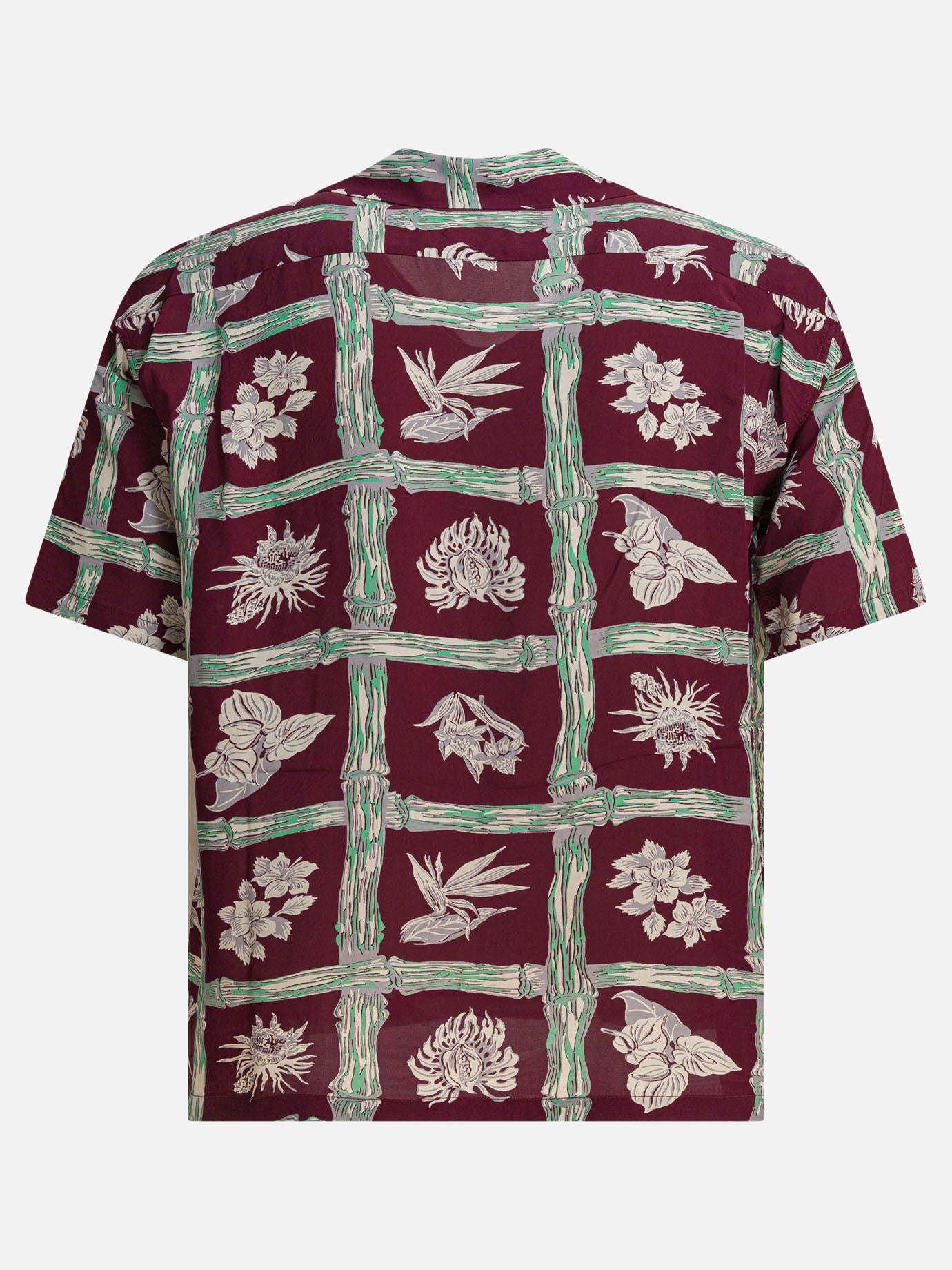 Camicie casual Floral  Bordeaux - Sun Surf Uomo | PDP | VIETTI Online Store | thumbnail_2