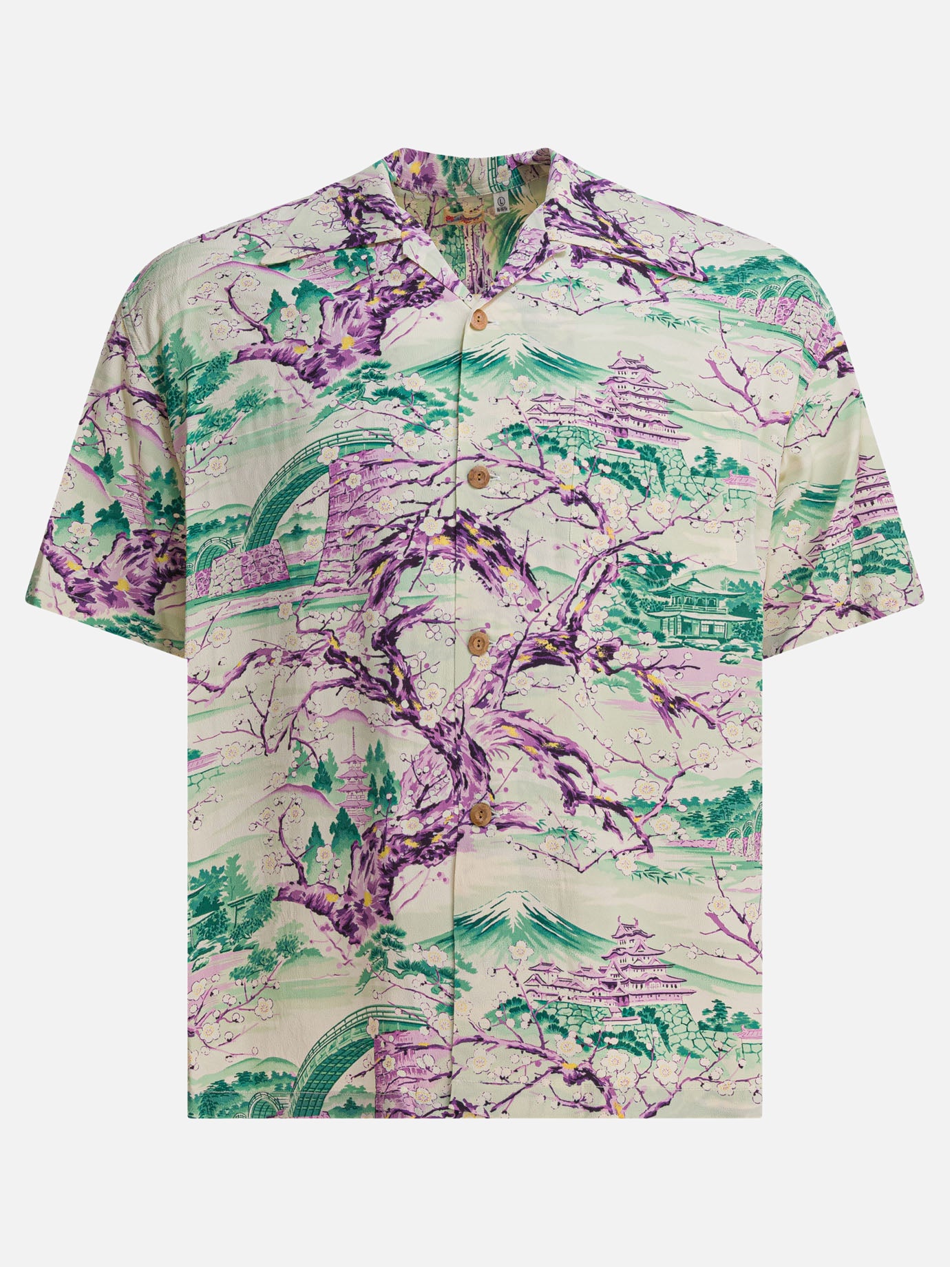 Camicie casual Print  Verde - Sun Surf Uomo | PDP | VIETTI Online Store | Zoom-Modal
