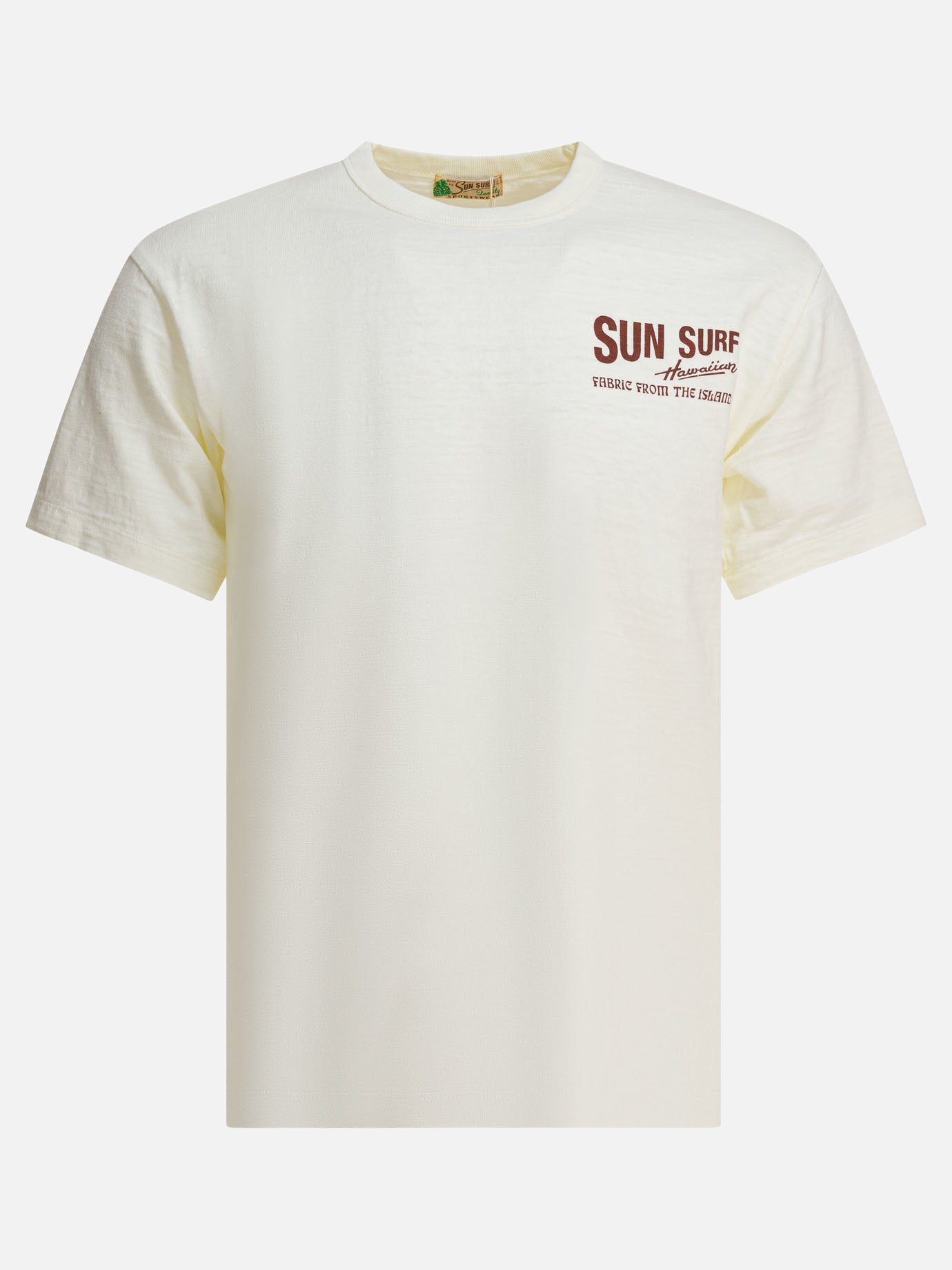 Crewneck t-shirts Logo  Beige - Sun Surf Men | PDP | VIETTI Online Store | thumbnail