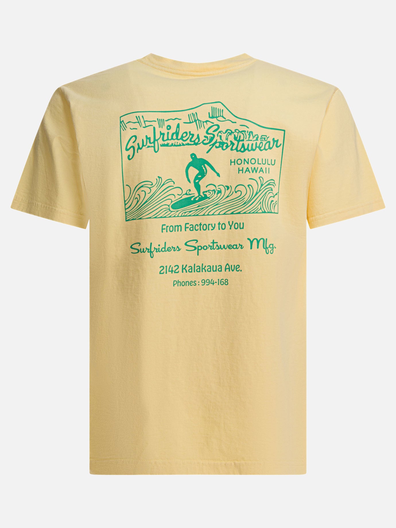Crewneck t-shirts Logo  Yellow - Sun Surf Men | PDP | VIETTI Online Store | thumbnail_2
