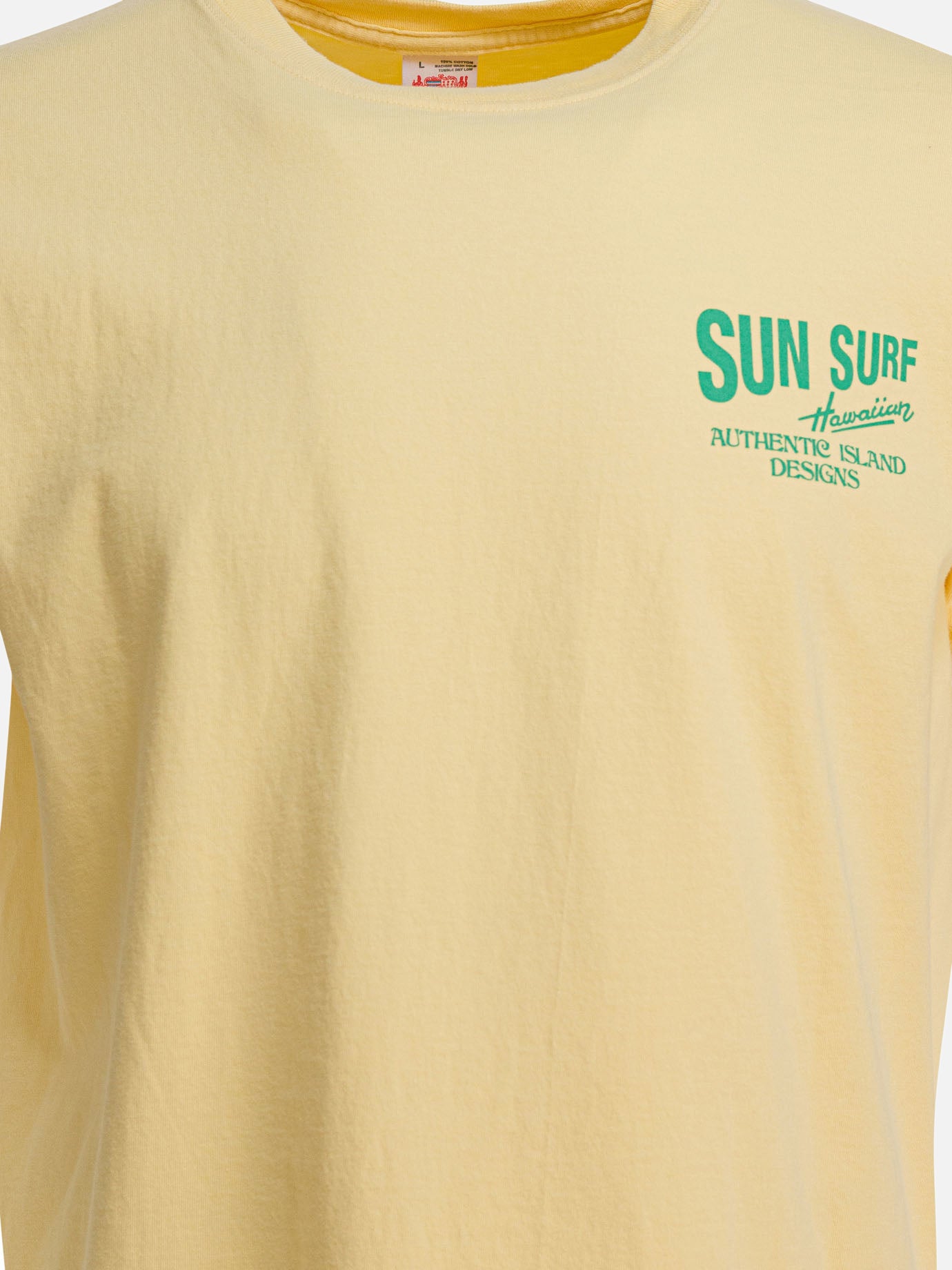 Crewneck t-shirts Logo  Yellow - Sun Surf Men | PDP | VIETTI Online Store | thumbnail_3