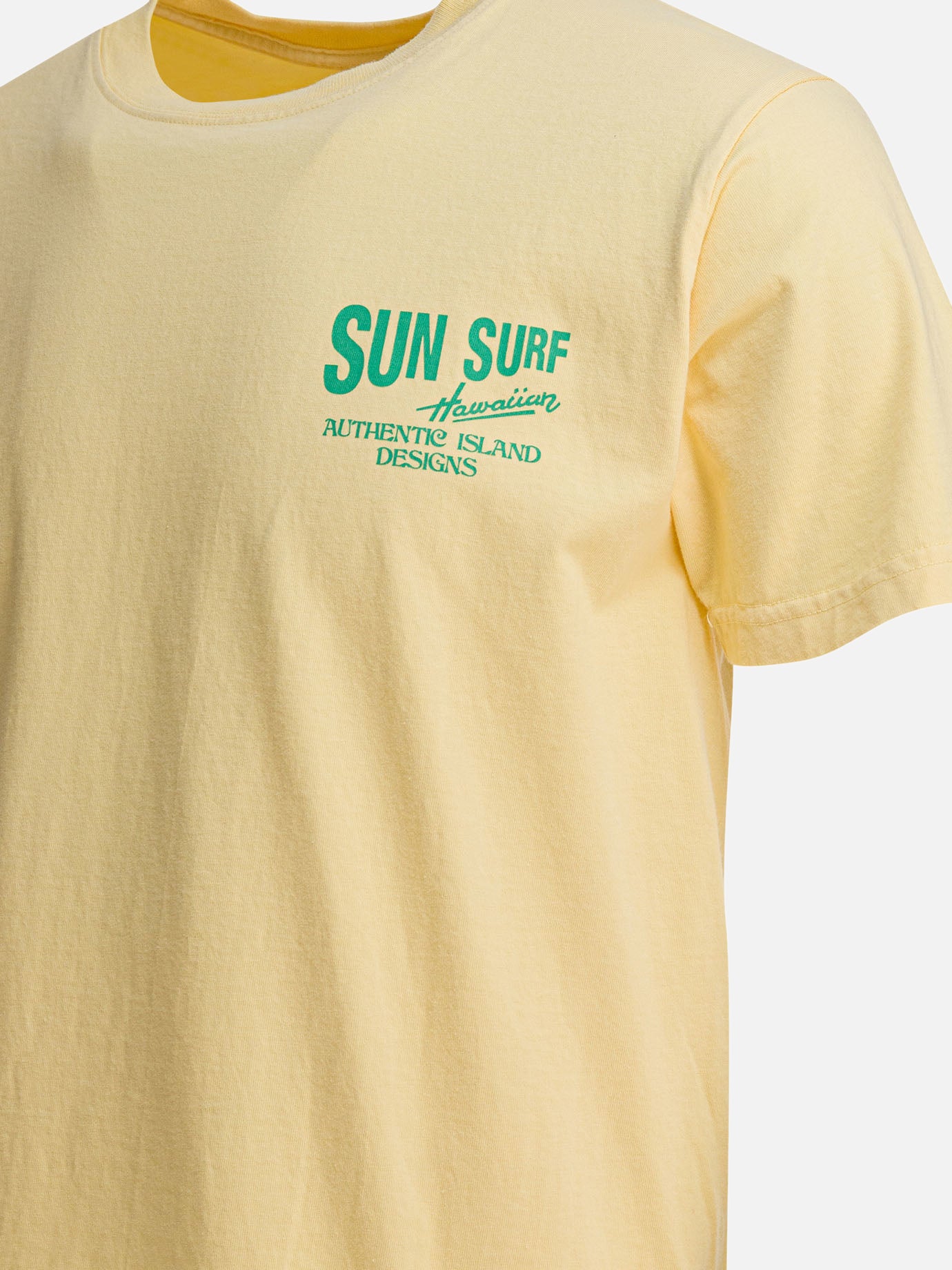 Crewneck t-shirts Logo  Yellow - Sun Surf Men | PDP | VIETTI Online Store | Zoom-Modal_4

