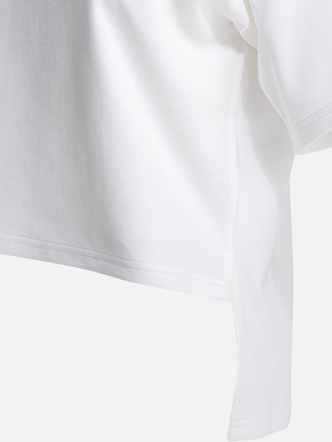 Crewneck t-shirts Solid colour  White - Alaïa Women | PDP | VIETTI Online Store | Zoom-Modal_3

