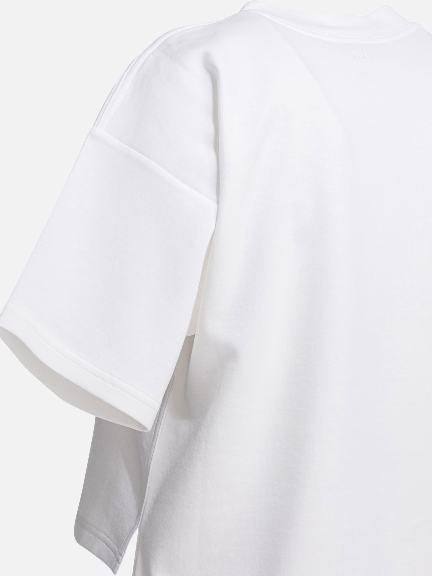 Crewneck t-shirts Solid colour  White - Alaïa Women | PDP | VIETTI Online Store | thumbnail_4