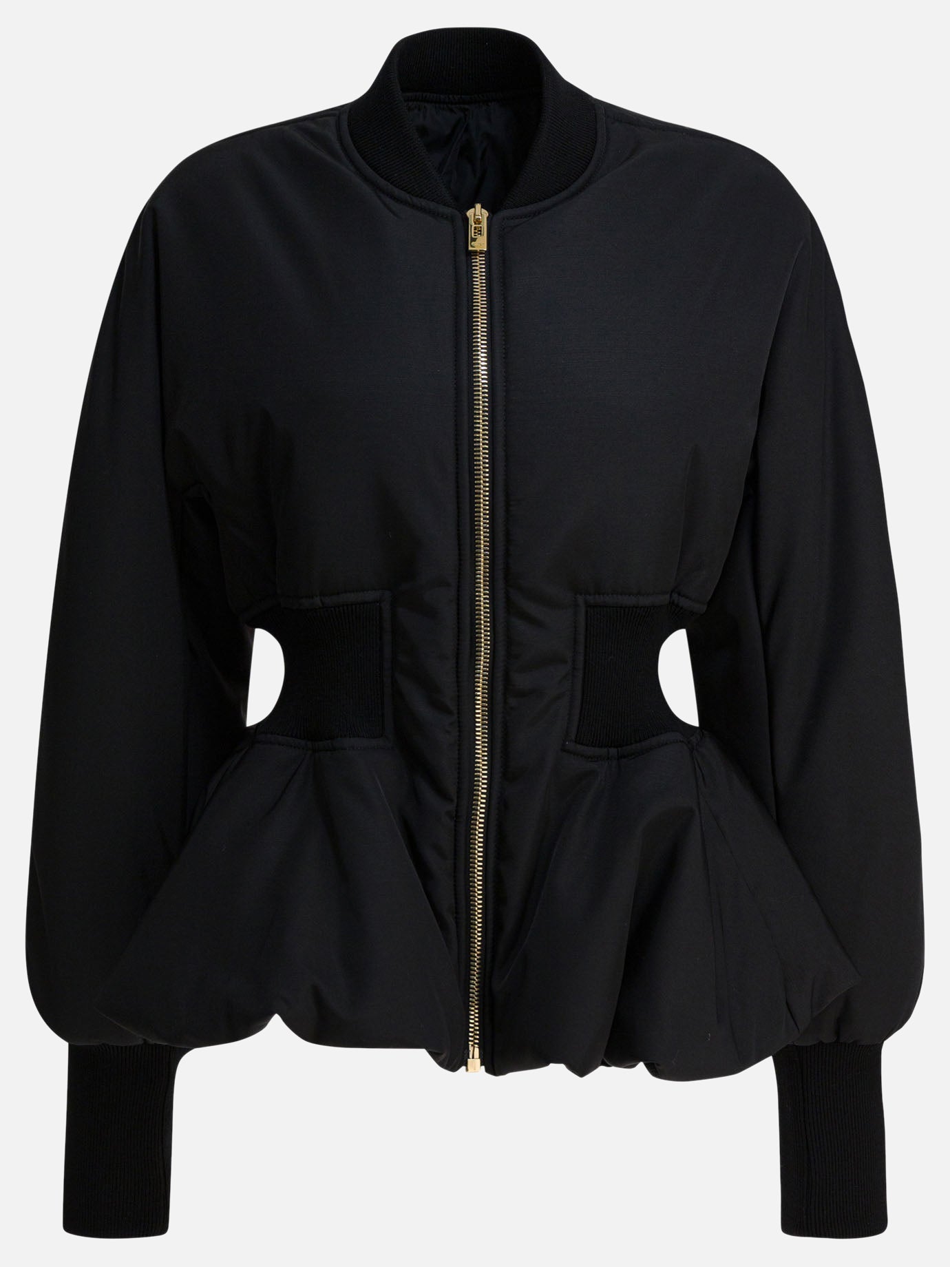 Bomber jackets Solid colour  Black - Alaïa Women | PDP | VIETTI Online Store | Zoom-Modal
