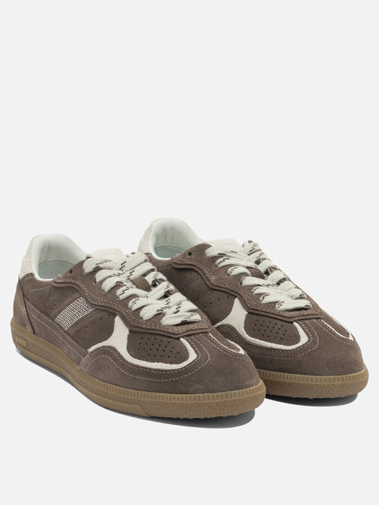 Low top sneakers 100% cow suede - 100% rubber  Brown - Alohas Women | PLP | VIETTI Online Store | 2
