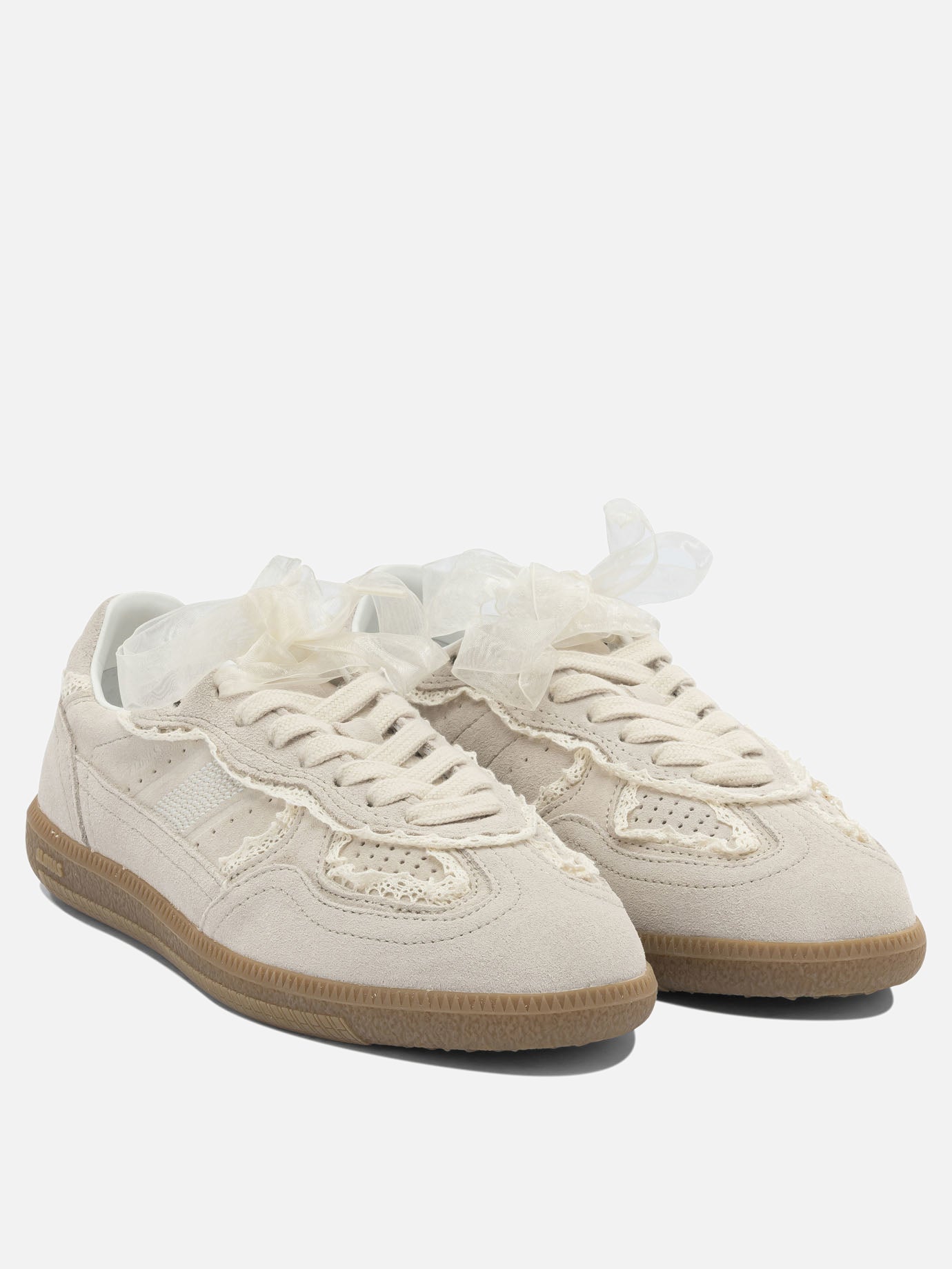 Low top sneakers 100% leather - 100% rubber  White - Alohas Women | PDP | VIETTI Online Store | thumbnail_2