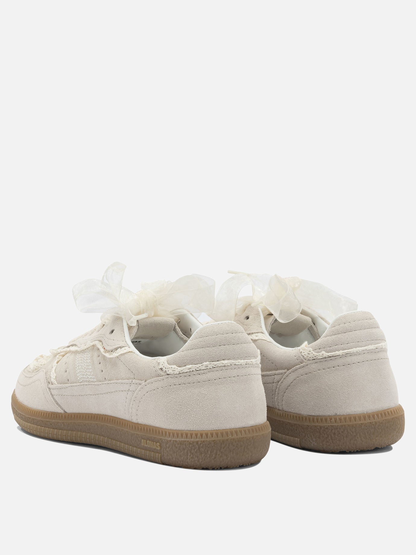 Low top sneakers 100% leather - 100% rubber  White - Alohas Women | PDP | VIETTI Online Store | thumbnail_4