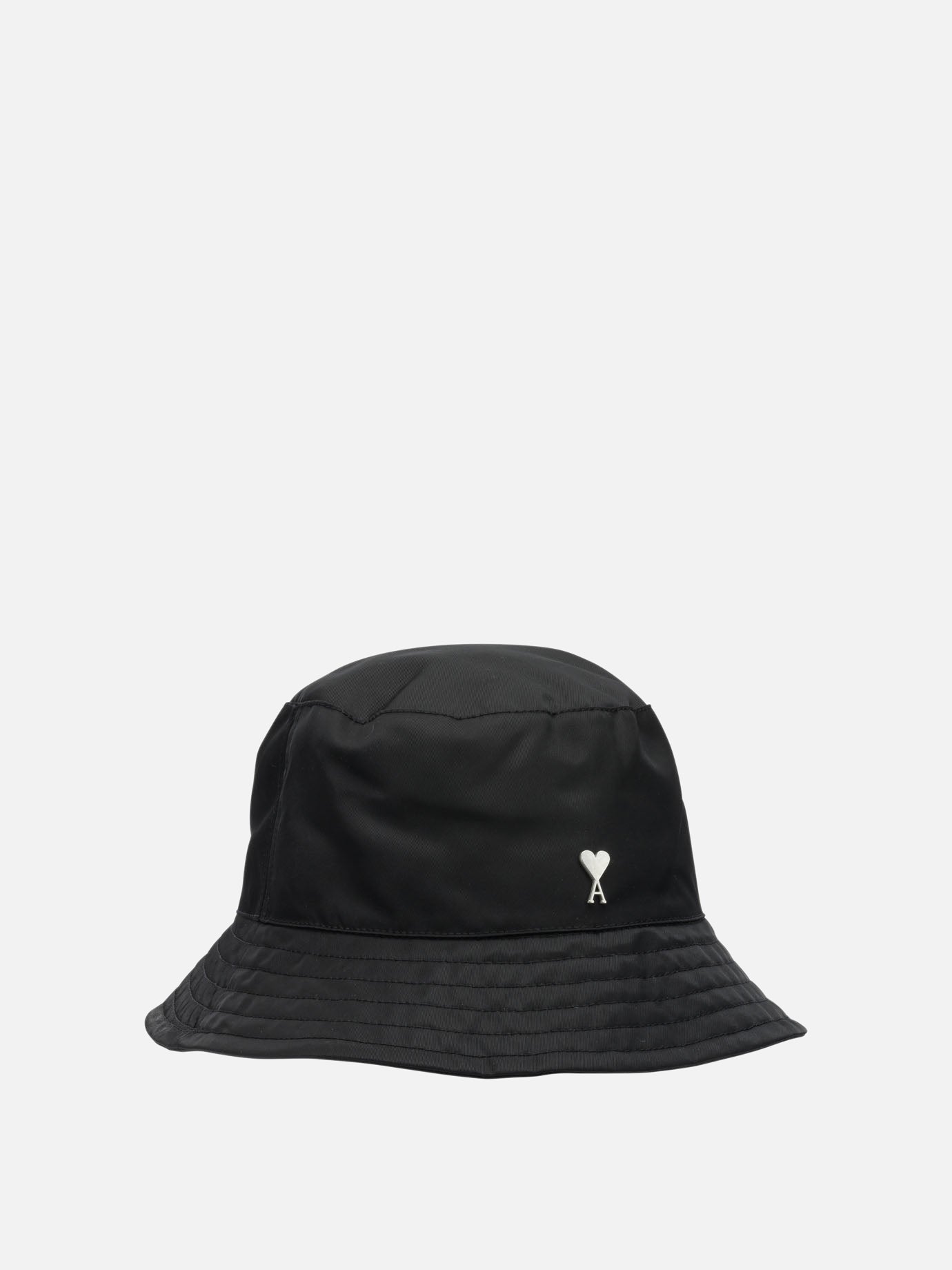 Bucket hats 100% polyamide - Lining: 100% cotton  Black - Ami Paris Women | PDP | VIETTI Online Store | Zoom-Modal_2
