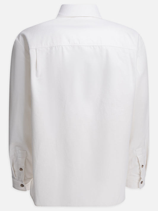 Overshirt jackets Solid colour  White - A.P.C. Men | PLP | VIETTI Online Store | 2
