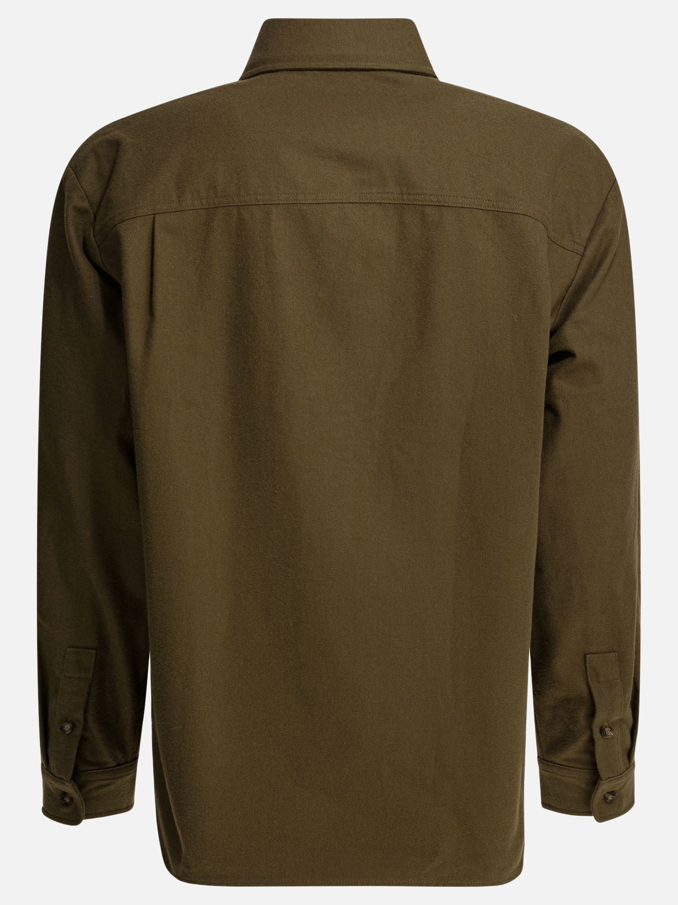 Overshirt jackets Solid colour  Green - A.P.C. Men | PDP | VIETTI Online Store | Zoom-Modal_2
