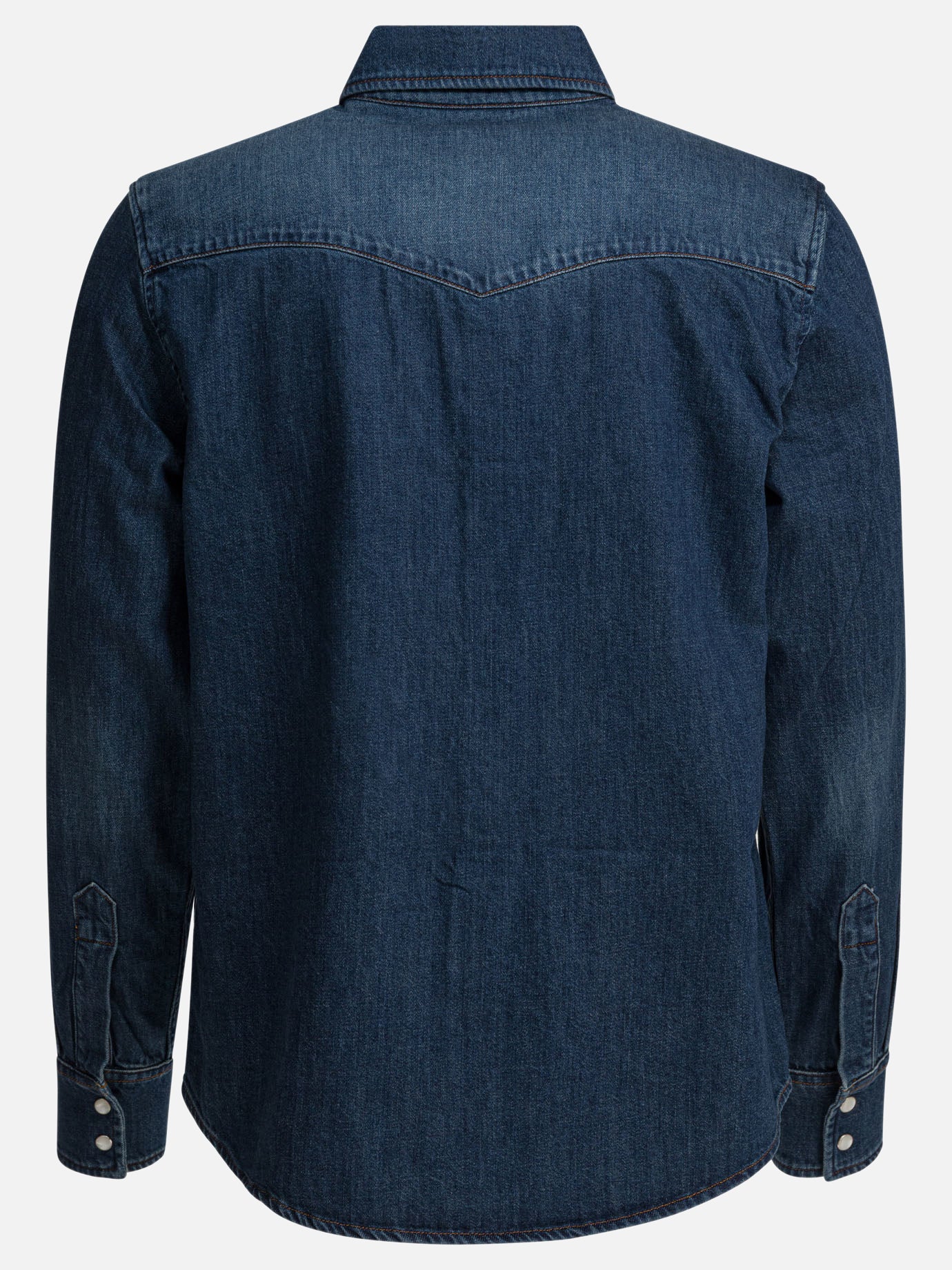 Casual shirts Solid colour  Blue - A.P.C. Men | PDP | VIETTI Online Store | thumbnail_2