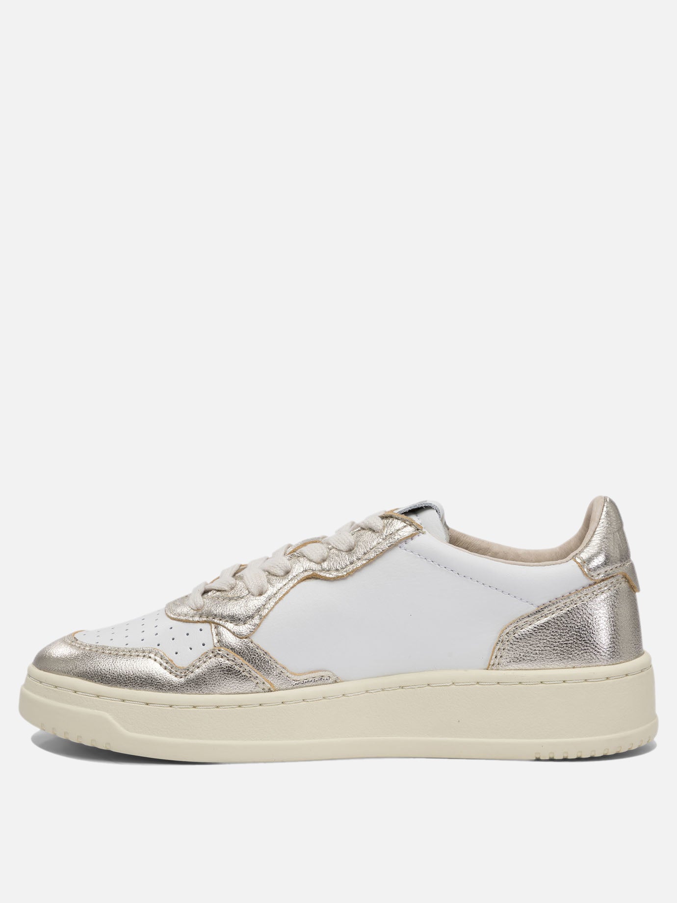 Low top sneakers 100% cow leather - 100% rubber  White - Autry Women | PDP | VIETTI Online Store | thumbnail_3