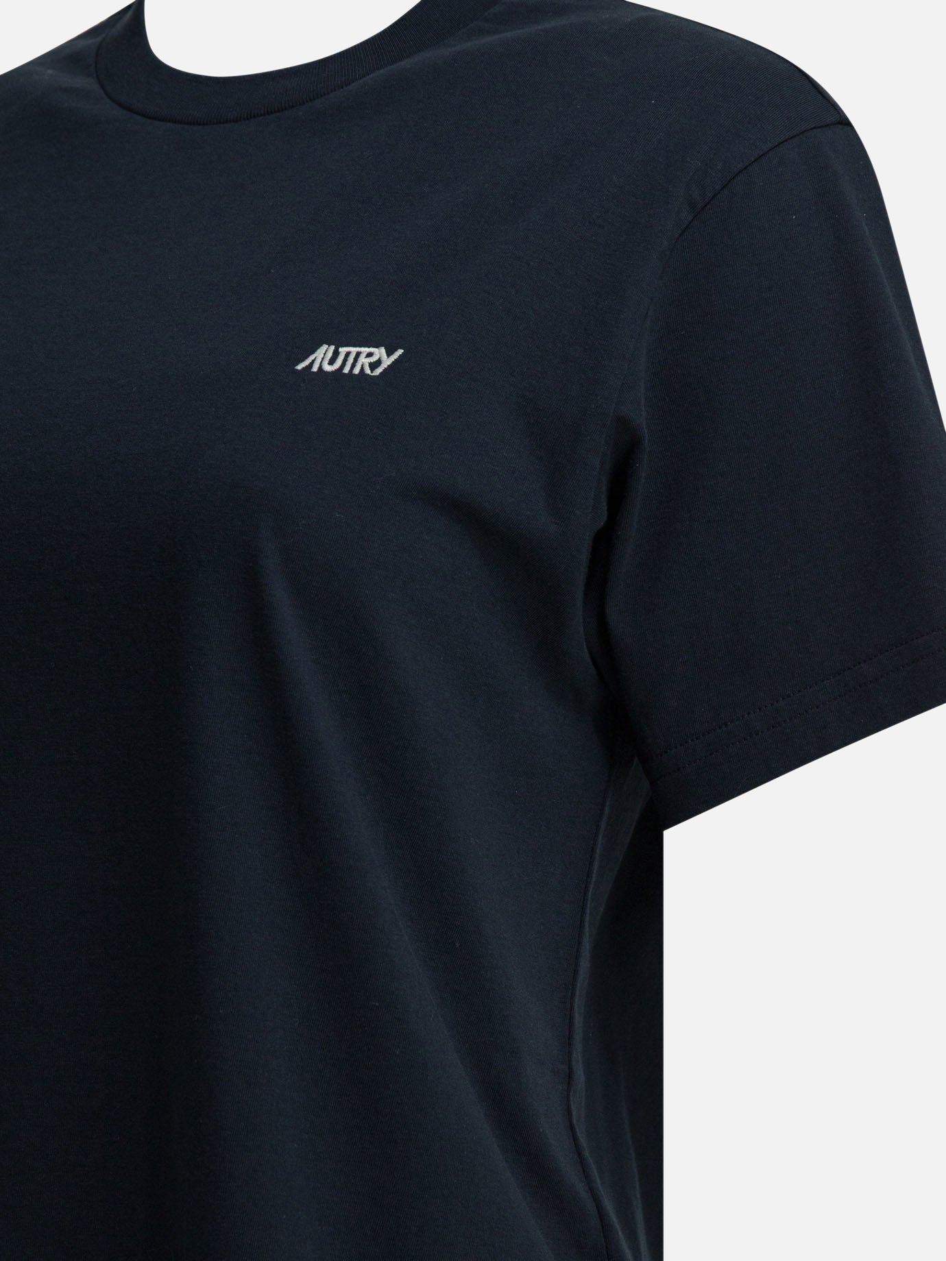 Crewneck t-shirts 100% cotton  Blue - Autry Women | PDP | VIETTI Online Store | thumbnail_4