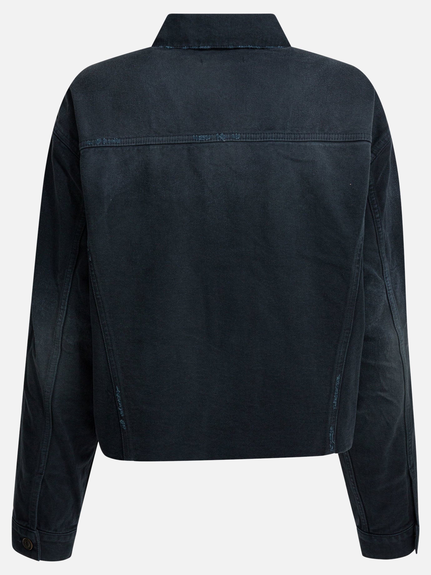 Denim jackets Solid colour  Blue - Balenciaga Women | PDP | VIETTI Online Store | Zoom-Modal_2
