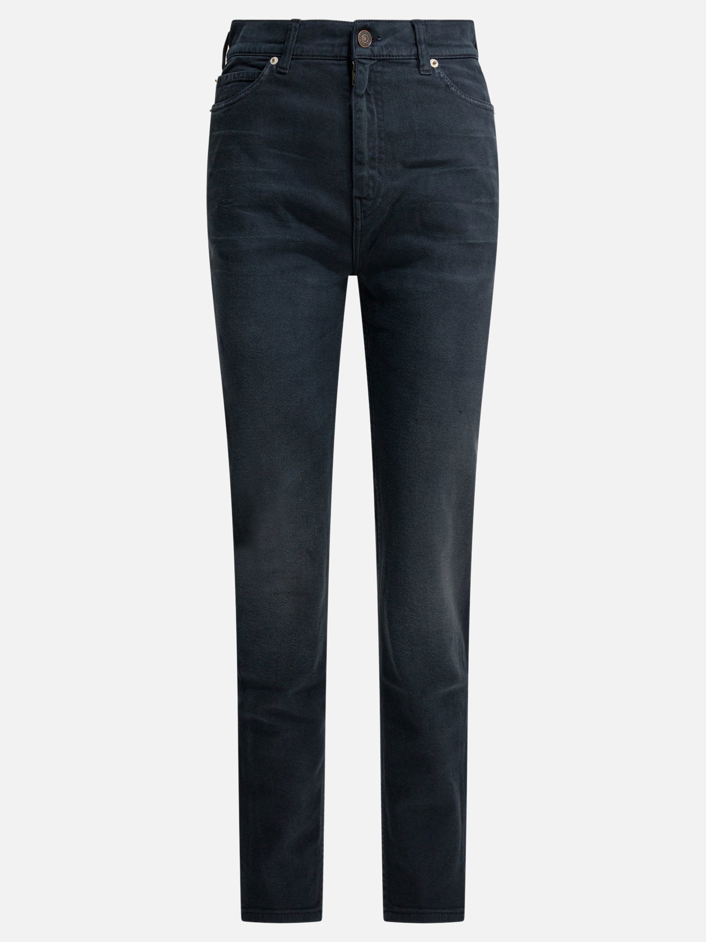 Straight-leg jeans Solid colour  Blue - Balenciaga Women | PDP | VIETTI Online Store | thumbnail