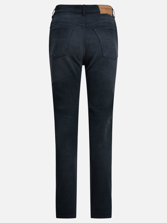 Straight-leg jeans Solid colour  Blue - Balenciaga Women | PDP | VIETTI Online Store | 2

