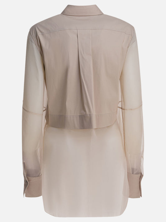 Camicie casual Solid colour  Grigio - Brunello Cucinelli Donna | PDP | VIETTI Online Store | 2
