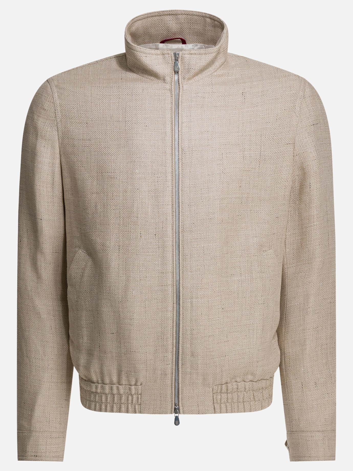 Quilted & Utility Jackets Solid colour  Beige - Brunello Cucinelli Men | PDP | VIETTI Online Store | thumbnail