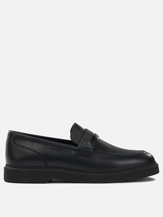 Mocassini 100% leather - 100% leather  Nero - Brunello Cucinelli Donna | PDP | VIETTI Online Store 
