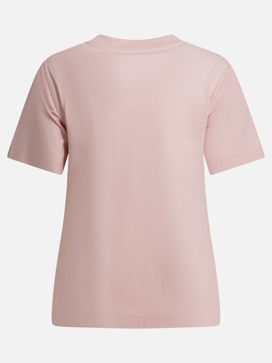 Crewneck t-shirts Logo  Pink - Burberry Women | PDP | VIETTI Online Store | 2
