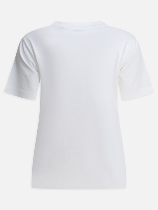 Crewneck t-shirts Logo  White - Burberry Women | PLP | VIETTI Online Store | 2

