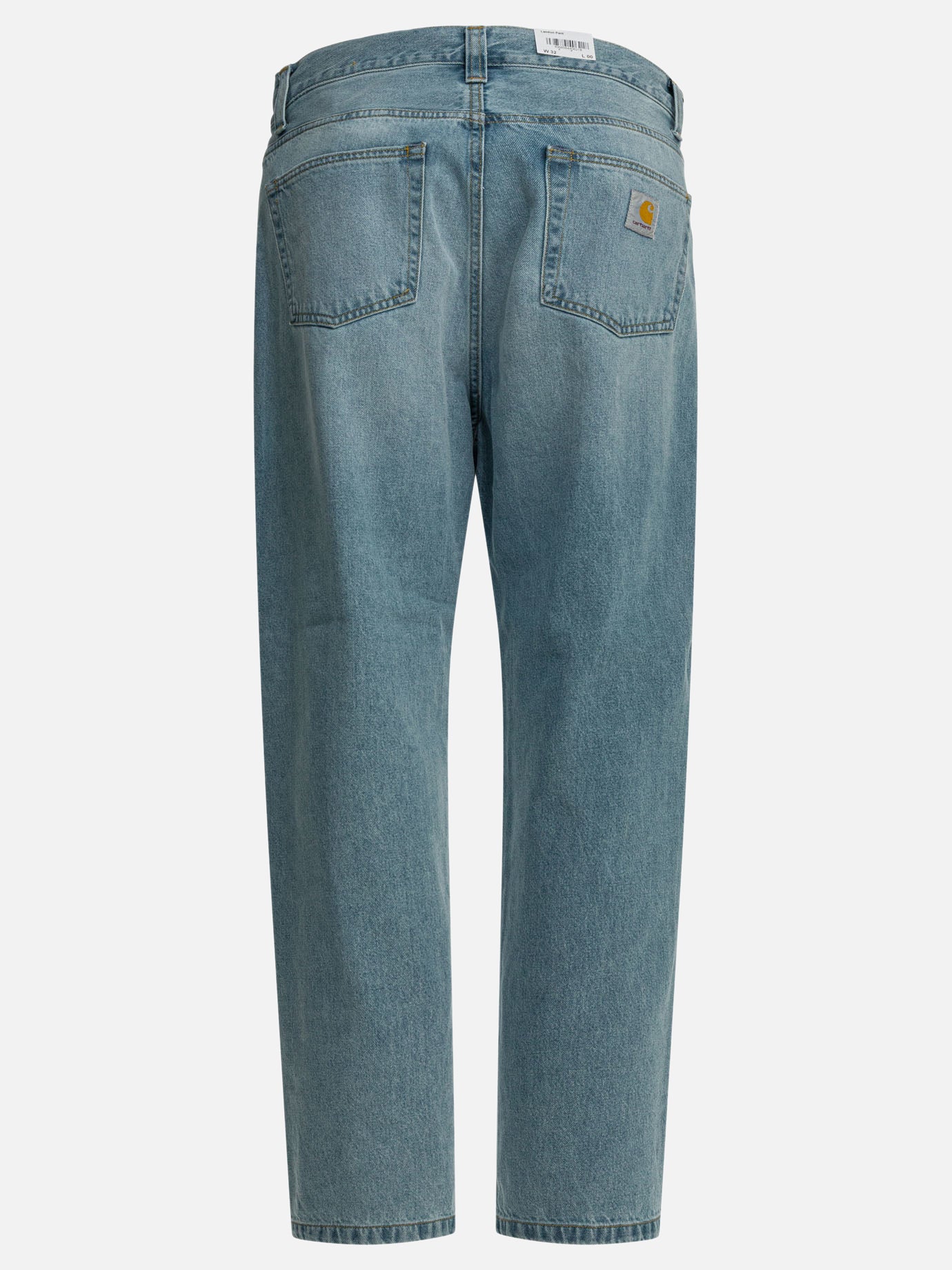 Wide-leg jeans 100% cotton  Light blue - Carhartt WIP Men | PDP | VIETTI Online Store | thumbnail_2