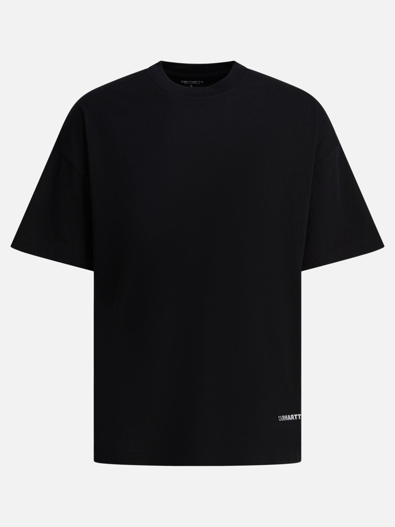 Crewneck t-shirts Logo  Black - Carhartt WIP Men | PDP | VIETTI Online Store | Zoom-Modal
