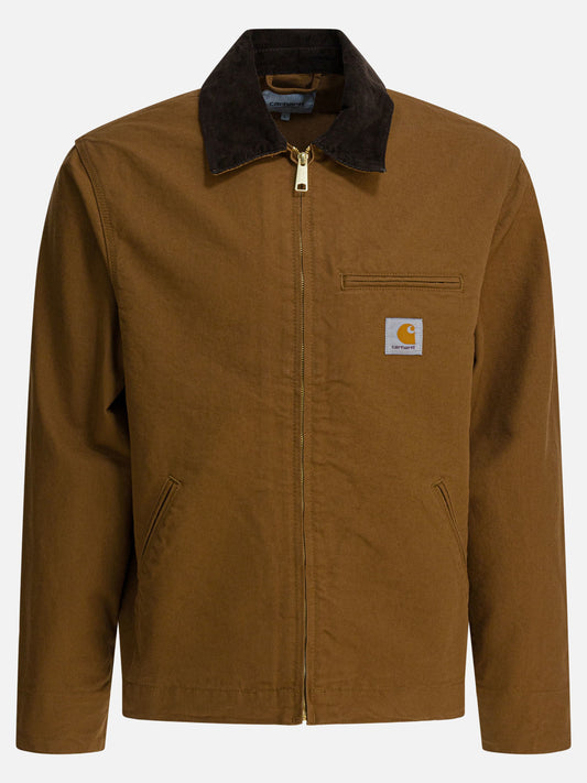 Overshirt jackets Solid colour  Brown - Carhartt WIP Men | PLP | VIETTI Online Store 
