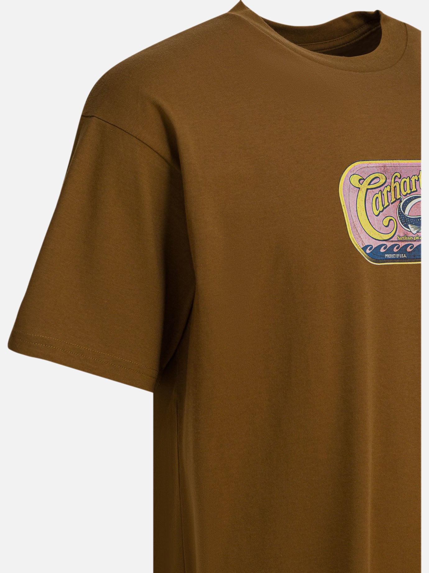 Crewneck t-shirts Graphics  Brown - Carhartt WIP Men | PDP | VIETTI Online Store | Zoom-Modal_4
